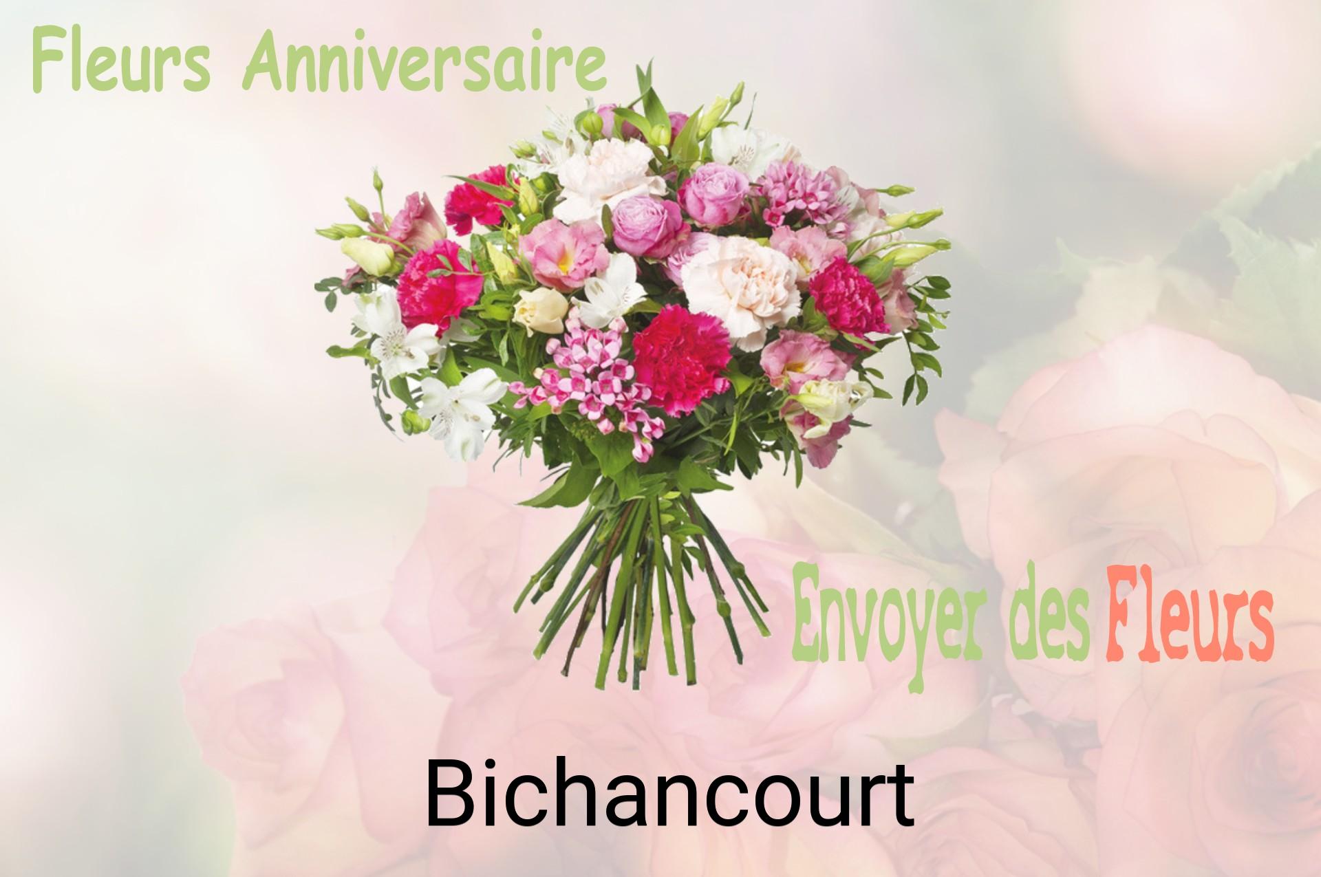 Bouquet de fleurs d’anniversaire livré à Bichancourt